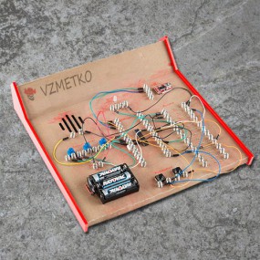 Plošča z vzmetmi za napredne poizkuse iz elektronike 
